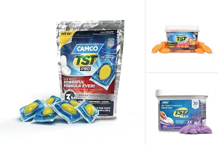 Detailed view of Best RV Toilet Treatment Pods