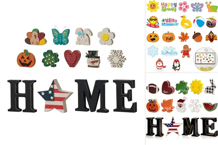 Detailed view of Best Seasonal Letter Decorations