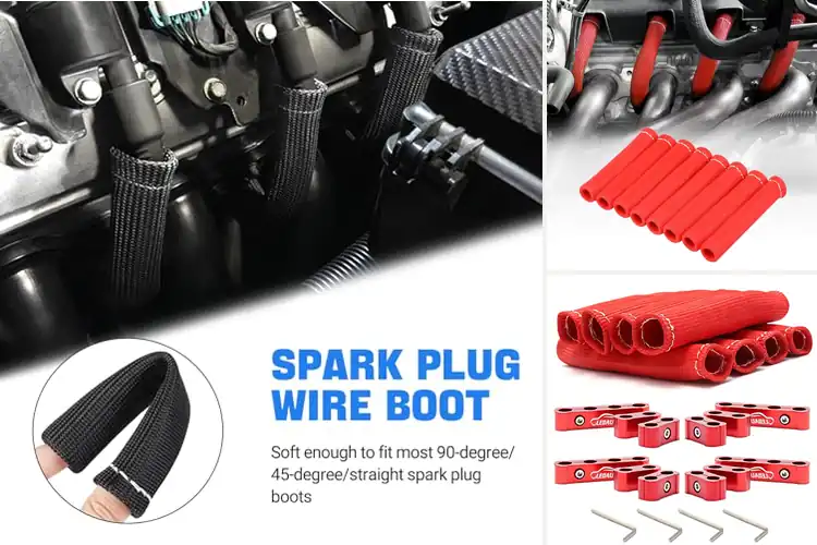 Detailed view of Best Spark Plug Heat Shields