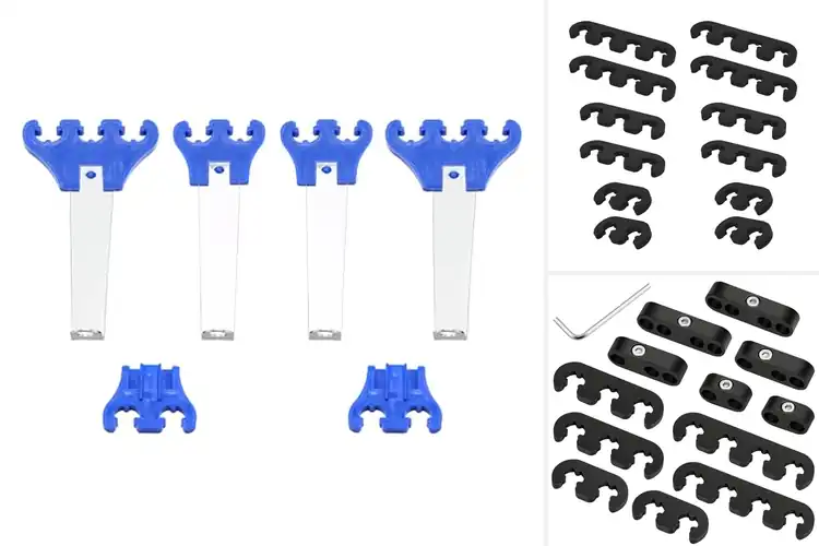 Detailed view of Best Spark Plug Wire Holders