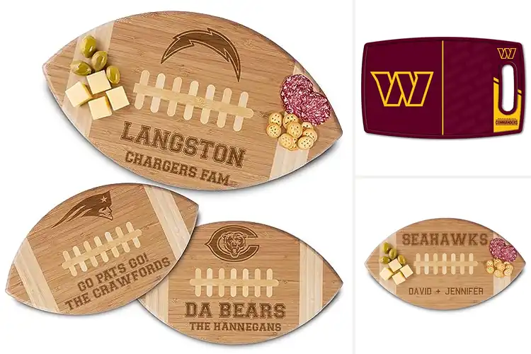 Detailed view of Best Team Logo Serving Boards
