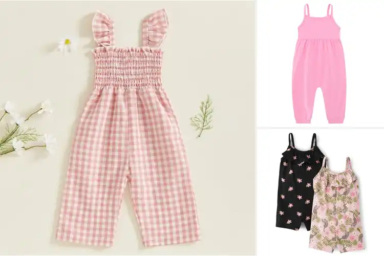 Detailed view of Best Toddler Jumpsuits