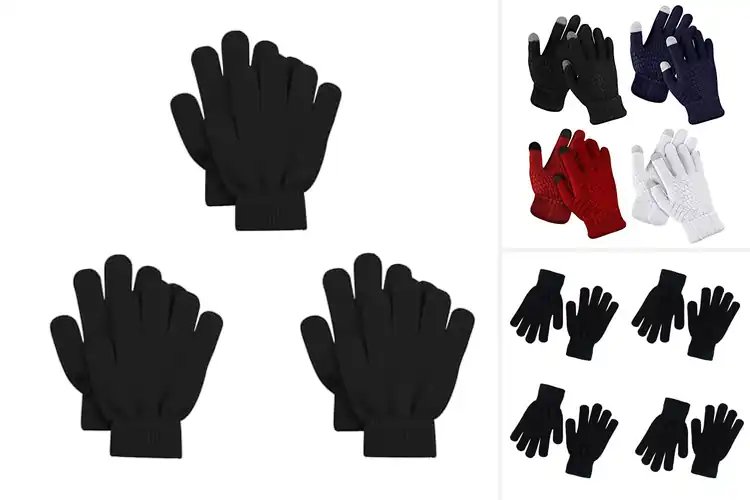 Detailed view of Best Unisex Kids Winter Gloves