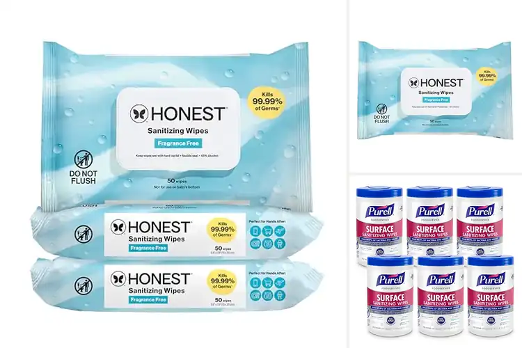 Detailed view of Best Unscented Sanitizing Wipes
