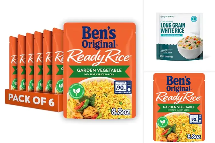 Detailed view of Best Vegetable Rice Mixes