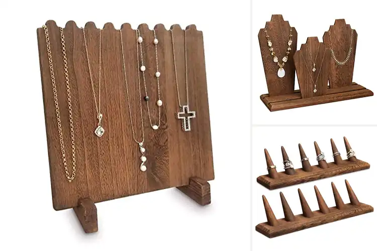 Detailed view of Best Wooden Jewelry Holders