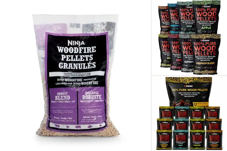 Detailed view of Best Woodfire Grill Pellets for Rich, Flavor-Packed Grilling